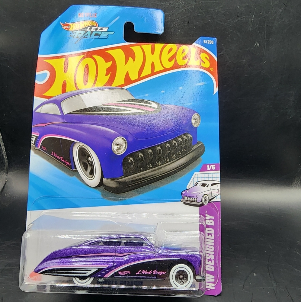 HOT WHEELS 2025  PURPLE PASSION Series HW DESIGNED BY In Hand  Free Protector